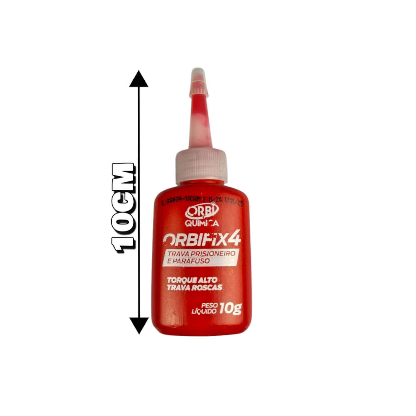 Trava Rosca Parafuso Orbifix Vermelho Orbi Química - 10g