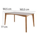 Ver mais imagens de Conjunto Mesa Monalisa com 6 Cadeiras Lady Nesher