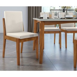 Conjunto Mesa Monalisa com 6 Cadeiras Lady Nesher - 6