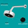 Chuveiro Acqua Flow com Tubo Marchezan 9941112 - 3