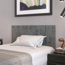 Ver imagem 1 de Cabeceira Modulada Estofada Adesiva Decorativa Solteiro 100cm - Grafite