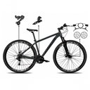 Ver imagem 2 de Bicicleta Mountain Bike Nero 6 Aro 29 Quadro Alumínio 21 Marchas Disco Hidráulico Absolute Adulto