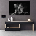 Ver imagem 4 de Quadro Casal de Leões -- BR ARTES