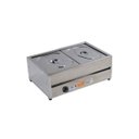 Ver imagem 1 de Rechaud Térmico de 02 Cuba Gns de 1/2 por 100 mm de Inox 220V RT02M Ibet
