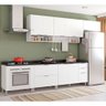 Cozinha Completa Bartira Rubi com 7 Portas, 3 Gavetões, 2 Gavetas e Balcão para Forno e Cooktop - 1