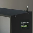 Ver imagem 7 de Kit Madesa com 2 Estantes Livreiro 6908 Preto Cor:preto