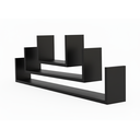 Ver imagem 4 de Kit 3 Nicho Prateleira U 30/60/90 Sala Mdf Decoração Cozinha