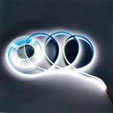 Ver imagem 7 de Fita de Led Cob 12v 6500k 10w Rolo 50 Metros Decoraçao Iluminaçao Gesso Sanca Teto Rebaixado