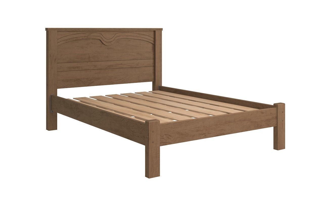 Cama Casal Queen Amsterdã Reforçada Pés com Proteção Fenix - 2