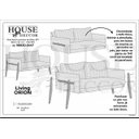 Ver imagem 5 de Sofá 2 Lugares Living Orion Design Ergonômico