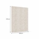 Ver imagem 3 de Painel para TV até 65 Polegadas MDF 270cm x 200cm Decape Provence