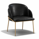 Ver imagem 1 de Cadeira Aurora para Mesa de Jantar e Recepção Courissimo:Preto