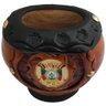 Cuia Artesanal de Chimarrão Estilo Uruguaia Coquinho Gajeta Brasão - 5
