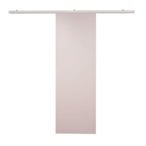 Porta de Correr Branco Prime com Kit Alumínio Branco - 210x110