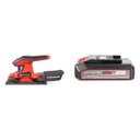 Ver imagem 1 de Kit Lixadeira Orbital a Bateria - Tc-os 18/187 Li com Bateria Power-x-change 18v 2,5 Ah Li Einhell