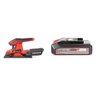 Kit Lixadeira Orbital a Bateria - Tc-os 18/187 Li com Bateria Power-x-change 18v 2,5 Ah Li Einhell - 1