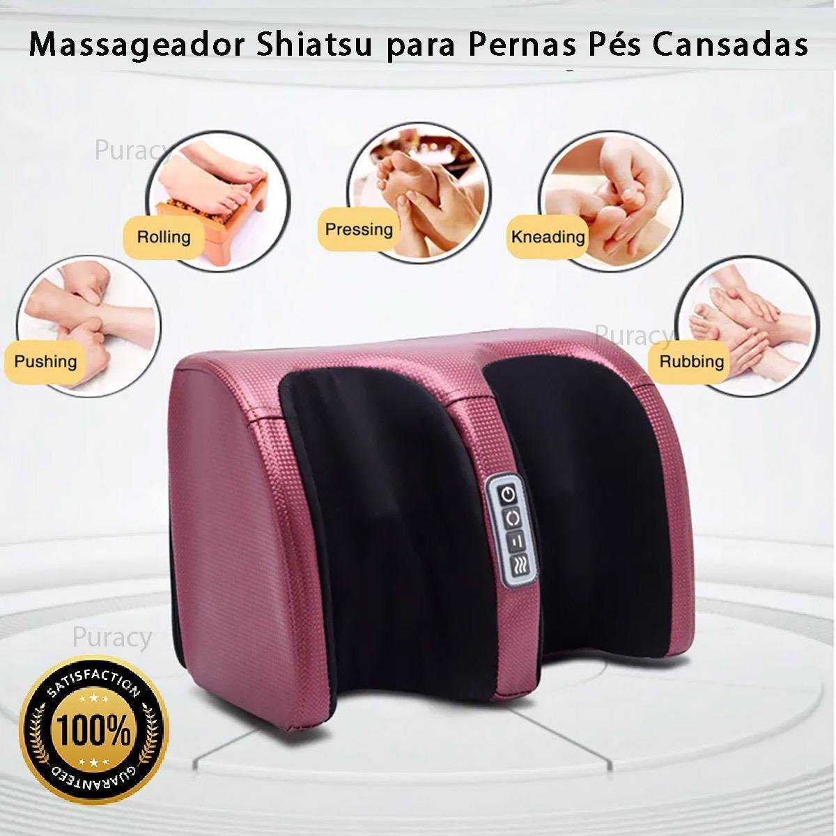 Massageador de Pés e Pernas Elétrico Shiatsu Alívio Fadiga - 2