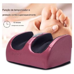 Massageador de Pés e Pernas Elétrico Shiatsu Alívio Fadiga - 5