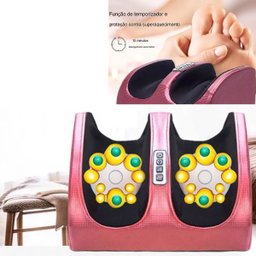 Massageador de Pés e Pernas Elétrico Shiatsu Alívio Fadiga - 7