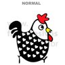Adesivo de Geladeira Galo-Medio 42x37cm - 2