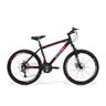 Bicicleta GTS Aro 26 Freio a disco 21 Marchas Amortecedor | GTS M1 Walk New - Preto / Roxo - 21 - 1