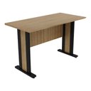 Ver imagem 3 de Escrivaninha Mesa de Escritório 117cm Multimóveis Cr25341 Amêndoa