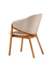 Ver imagem 2 de Cadeira de Jantar Calêndula: Elegância e Conforto Natural em Madeira de Design Tolle Móveis Cal101