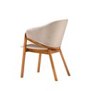 Ver imagem 2 de Cadeira de Jantar Calêndula: Elegância e Conforto Natural em Madeira de Design Tolle Móveis Cal101