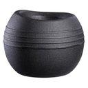 Ver imagem 1 de Conjunto de 10 Vasos Decorativo para Plantas Búzios Preto