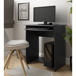 Escrivaninha EJ Móveis Mesa de computador Prática:Black - 2