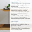 Ver imagem 3 de Buffet Atenas 4 Portas 180 cm Off White/Naturalle - Mavaular