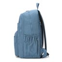 Ver imagem 2 de Mochila Escolar Infantil A55 com Chaveiro Macaco Azul - Gv Bolsas
