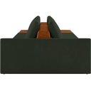 Ver imagem 6 de Sofá Ilha Modular para Sala 232cm com Puff Dublin K01 Veludo Verde Sintético Caramelo - Lyam Decor