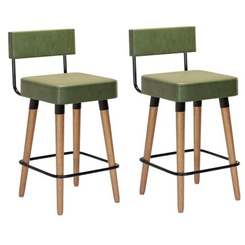 Kit com 2 Banqueta Barcelona - Couríssimo Verde