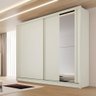 Guarda Roupa Monterey com Portas de Correr 1 Espelho 100% Mdf – Mademarcs - 3