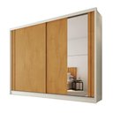 Ver imagem 2 de Guarda Roupa Monterey com Portas de Correr 1 Espelho 100% Mdf – Mademarcs