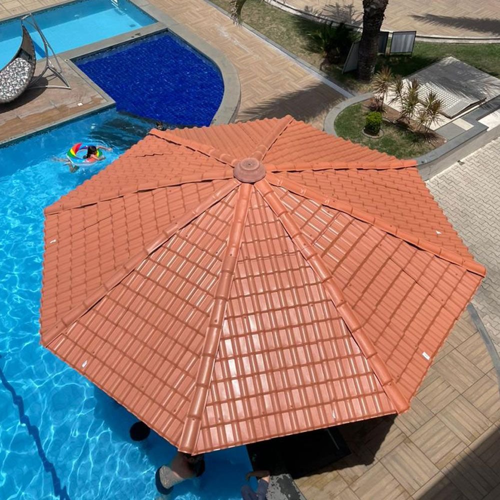 Telha Plan Colonial PVC 2,42x0,88 6 Ondas Afort - 6