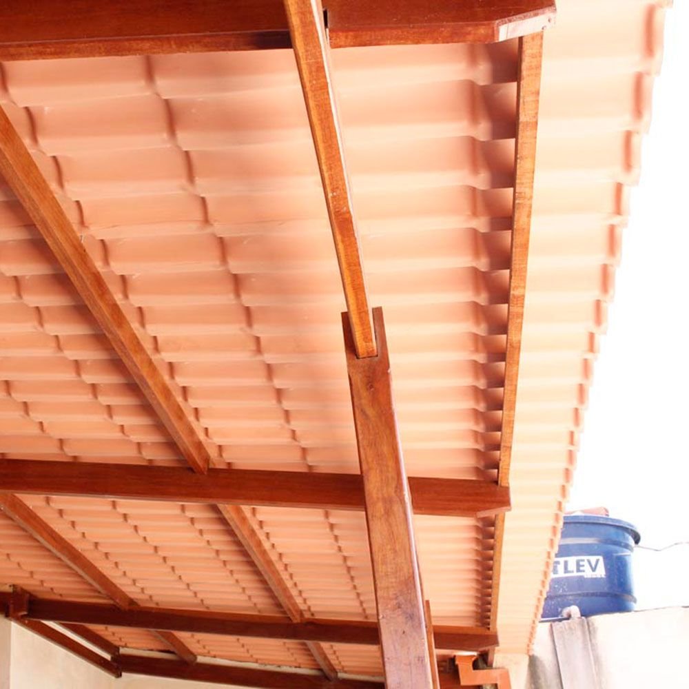 Telha Plan Colonial PVC 3,30x0,88 6 Ondas Afort - 5