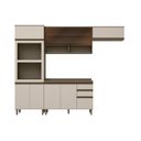 Ver imagem 3 de Cozinha Modulada Compacta 04 Peças 100% MDF com Torre Quente Connect