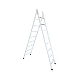 Escada Extensiva em Aço 08x14 Degraus Branco - 1