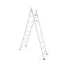Escada Extensiva em Aço 08x14 Degraus Branco - 1