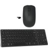 Teclado Mouse Wireless Preto para Notebook Positivo Homologação: 149822010251 - 1