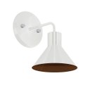 Ver imagem 1 de Arandela Interna Retro Tenesse Aluminio Branco / Cobre