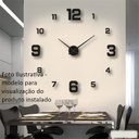 Ver imagem 5 de Relógio de Parede Gigante Alg Romanos - Preto