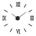 Ver imagem 2 de Relógio de Parede Gigante Alg Romanos - Preto