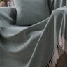 Manta Decorativa para Sofá Boho Hebrom Verde Fastlar Manta 100% Algodão 140x200cm - 3