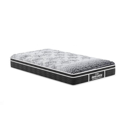 Colchão Solteiro Probel D28 / EP Anatômico Guarda Costas Prómiddle Plus Euro Pillow Black (78x188x24) - Pro