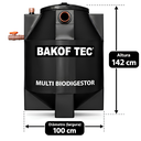 Ver imagem 6 de Kit Fossa Séptica Biodigestor Esgoto 700 Litros com Leito de Secagem Bakof