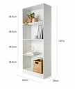 Ver imagem 2 de Estante Organizadora Laura 100% Mdf Woodcore Único