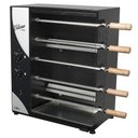 Ver imagem 2 de Assador Gás GLP Rotativo Arke Vulcano Cattiva 05 Espetos Bancada Bivolt 5175